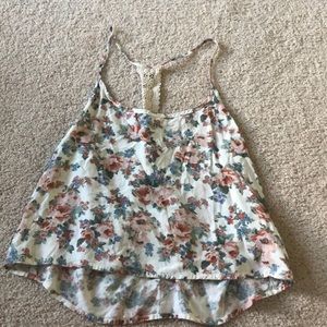 Floral Razor back tank from Forever21